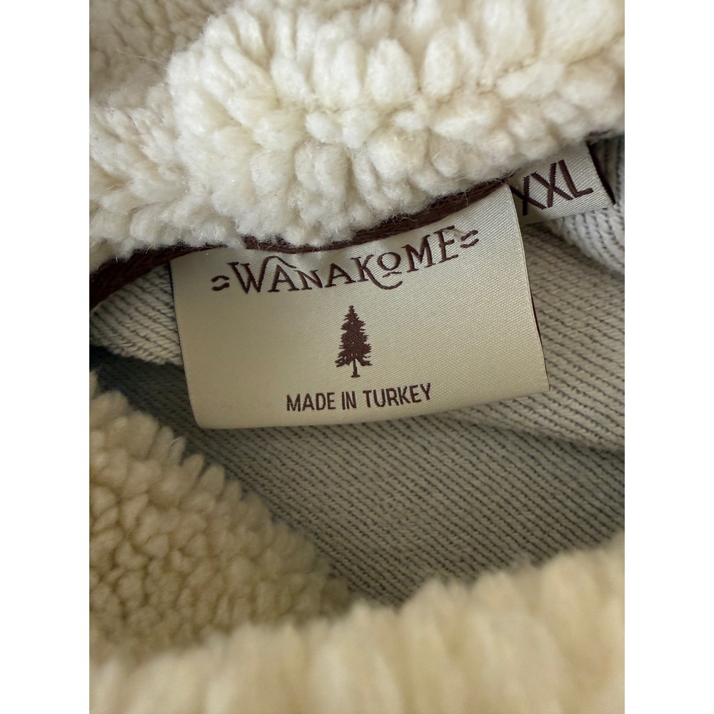 Wanakome Hestia Hoodie Womens XXL Gray Sherpa Lined Cowl Neck Pullover - Picture 5 of 10